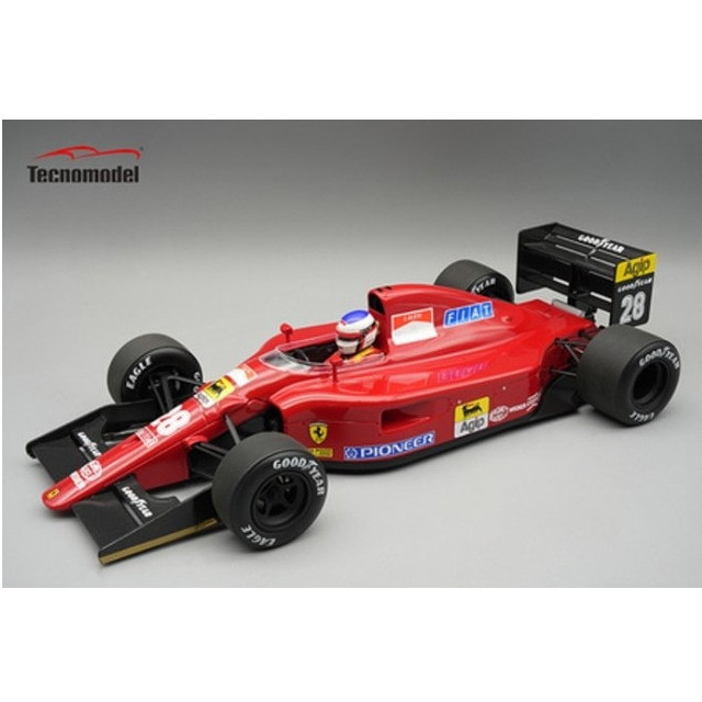 [MDL] 1/18 フェラーリ 642 F1 ベルギーGP 1991 Jean Alesi(ジャン・アレジ) ドライバーフィギュア付き 完成品 ミニカー(TMD18-335C) Tecnomodel(テクノモデル)