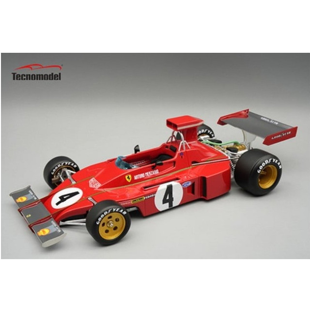 [MDL] 1/18 フェラーリ 312 B3-73 オーストリアGP 1973 Arturo Merzario(アルトゥーロ・メルツァリオ) 完成品 ミニカー(TM18-411A) Tecnomodel(テクノモデル)