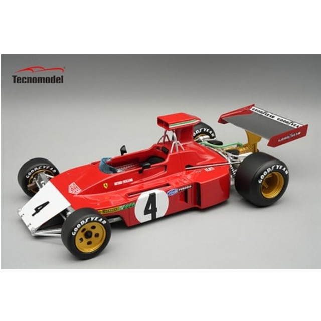 [MDL] 1/18 フェラーリ 312 B3-73 カナダGP 1973 Arturo Merzario(アルトゥーロ・メルツァリオ) ノーズ破損仕様 完成品 ミニカー(TM18-411C) Tecnomodel(テクノモデル)