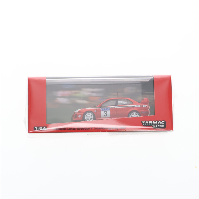 [MDL] イベント限定 1/64 Mitsubishi Lancer Evolution V(ランサー エボリューション V) Luxembourg Rally 1999 #3 完成品 ミニカー(T64-012-99LUX03) Tarmac Works(ターマックワークス)