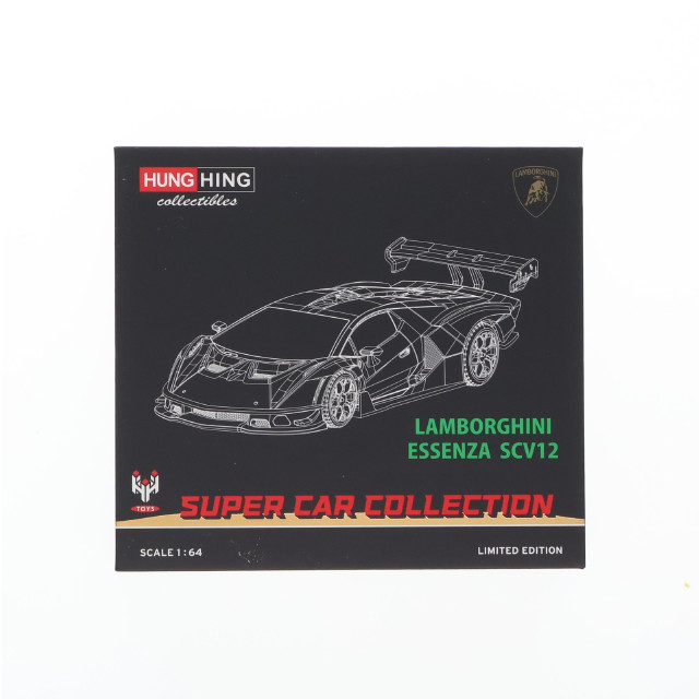 [MDL] 1/64 LAMBORGHINI ESSENZA(ランボルギーニ・エッセンツァ) SCV12 (Verde Silvans) 完成品 ミニカー(HS004-01) Hung Hing Toys(ホンヒントイズ)