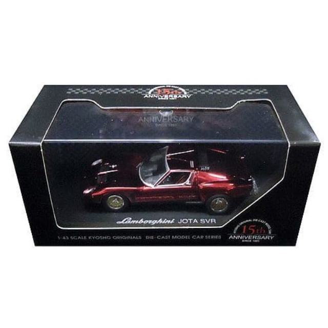 [MDL] 1/43 LAMBORGHINI JOTA SVR(クロームレッド) 15th ANNIVERSARY 完成品 ミニカー(03201CR) 京商