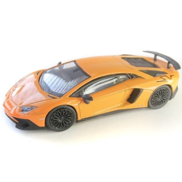 [MDL] 1/64 ランボルギーニ アヴェンタドール SV(オレンジ)  完成品 ミニカー(BUNKA64002) 京商
