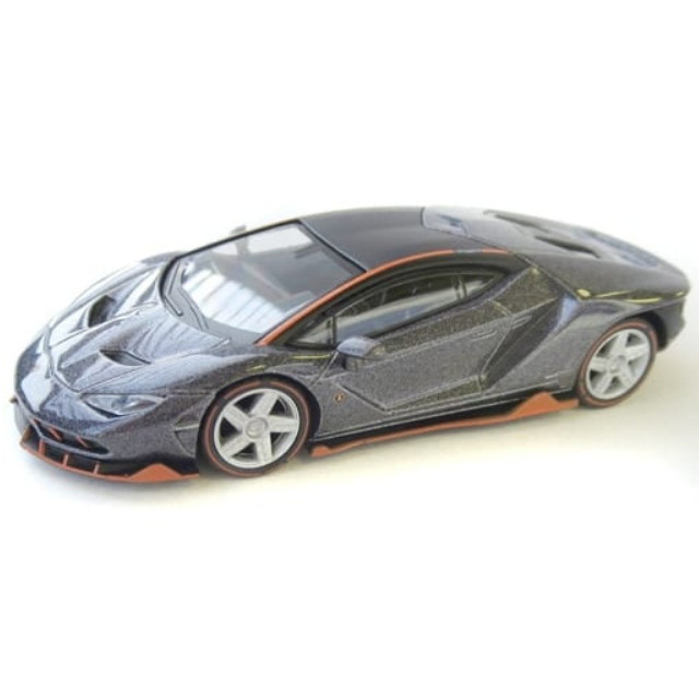 [MDL] 1/64 ランボルギーニ チェンテナリオ(ブラック×オレンジ)  完成品 ミニカー(BUNKA64003) 京商