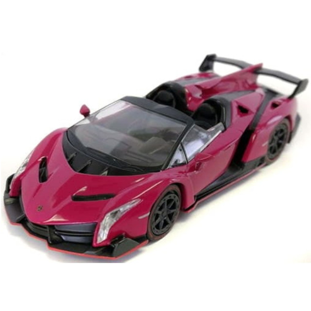 [MDL] 1/64 ランボルギーニ ヴェネーノロードスター(マゼンタ)  完成品 ミニカー(7) 京商