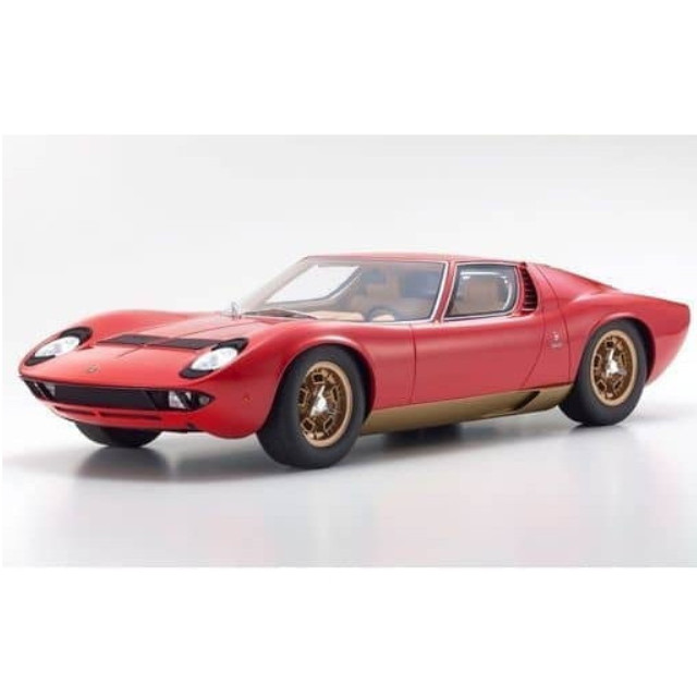 [MDL] 1/12 ランボルギーニ ミウラ P400S(レッド)  完成品 ミニカー(KSR12501R) 京商