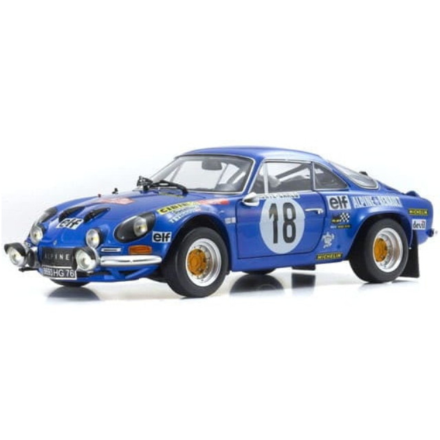 [MDL] 1/18 ルノー アルピーヌ A110 1973 モンテカルロ #18  完成品 ミニカー(KS08485E) 京商