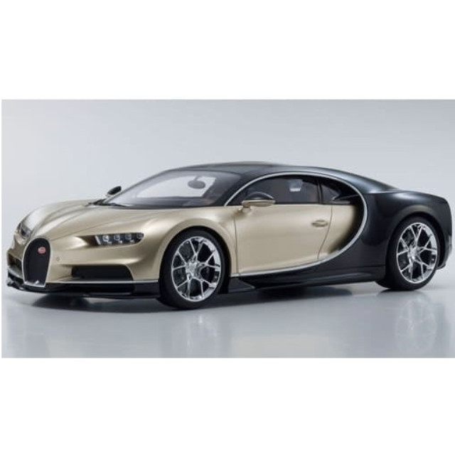 [MDL] 1/12 ブガッティ シロン(ゴールド×ブラック)  完成品 ミニカー(KSR08664GL) 京商