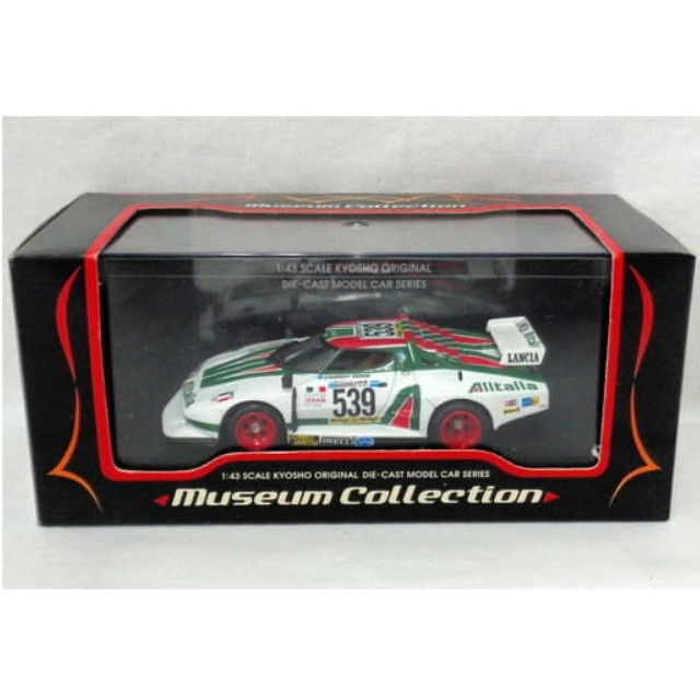 [MDL] 1/43 ランチア ストラトス ターボ グループ5 アリタリア PIRELLI #539(ホワイト×グリーン×レッド) 「Museum Collection」 完成品 ミニカー(03141A) 京商