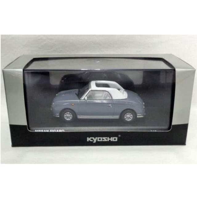 [MDL] 1/43 NISSAN FIGARO OPEN TOP(ラピスグレー)  完成品 ミニカー(03392GY) 京商