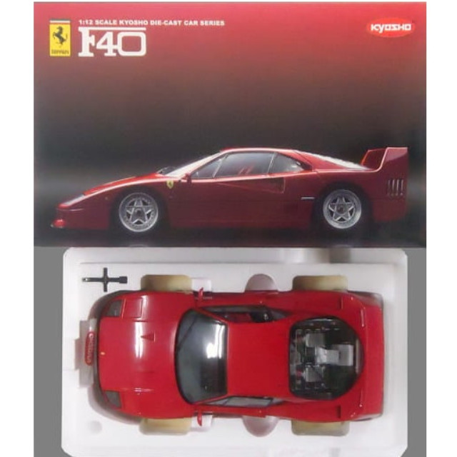 [MDL] 1/12 Ferrari F40(レッド)  完成品 ミニカー(08602A) 京商
