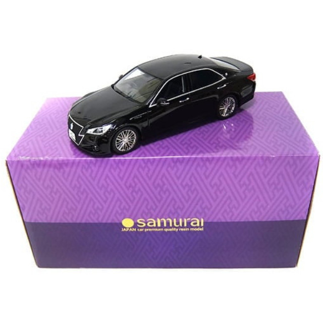 [MDL] 1/18 トヨタ クラウン ハイブリッドアスリート G(ブラック) 「SAMURAIシリーズ」 宮沢模型流通限定 完成品 ミニカー(KSR18001M) 京商
