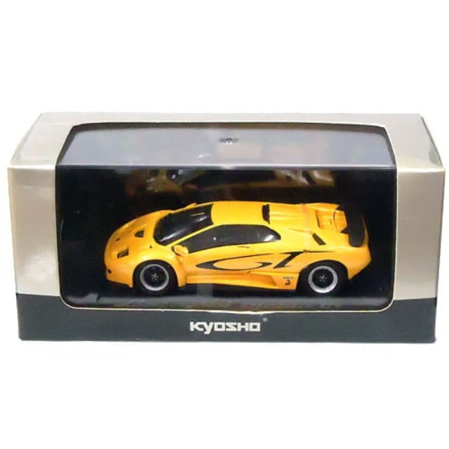 [MDL] 1/43 LAMBORGIHINI DIABLO GT(イエロー×ブラック)  完成品 ミニカー(03215C) 京商