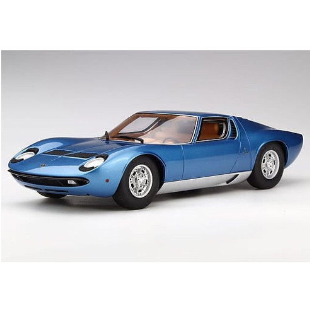 [MDL] 1/18 ランボルギーニ ミウラ P400S(ブルー)  完成品 ミニカー(KSR18506BL) 京商