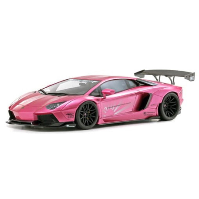 [MDL] 1/18 Lamborghini Aventador Coupe LB Performance(ピンク) 完成品 ミニカー(KSR18502CP) 京商