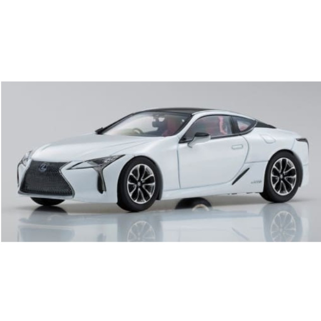[MDL] 1/43 LEXUS LC500h(ホワイト)  完成品 ミニカー(KS03675W) 京商