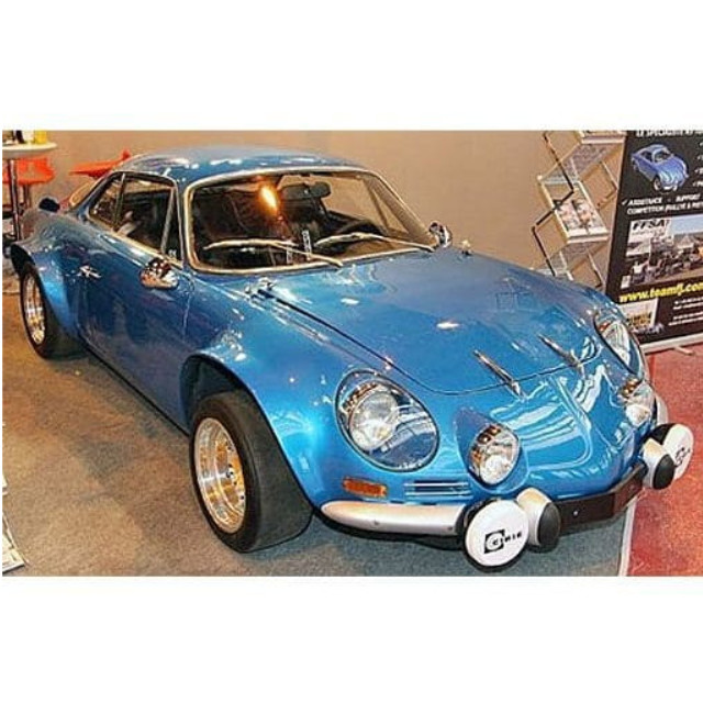 [MDL] 1/18 ルノー アルピーヌ A110 1973(ブルーメタリック)  完成品 ミニカー(KS08485BL) 京商