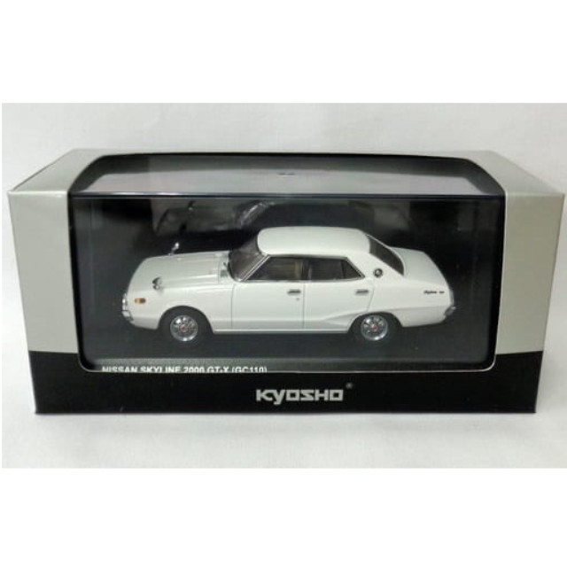 [MDL] 1/43 NISSAN SKYLINE 2000 GT-X GC110(ホワイト)  完成品 ミニカー(03271W) 京商
