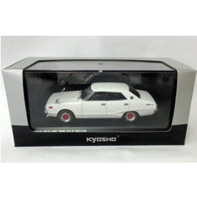 [MDL] 1/43 NISSAN SKYLINE 2000 GT-X GC110(ホワイト) オプションホイールタイプ 完成品 ミニカー(03275W) 京商