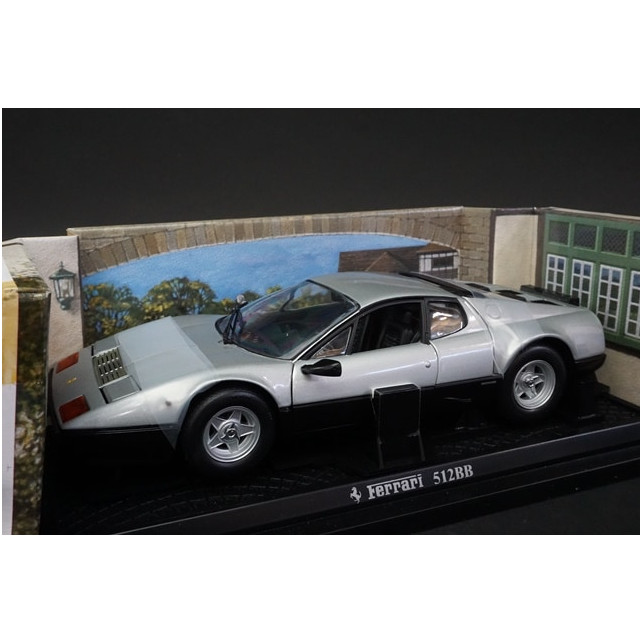 [MDL] 1/18 フェラーリ 512BB(シルバー)  完成品 ミニカー(08171S) 京商