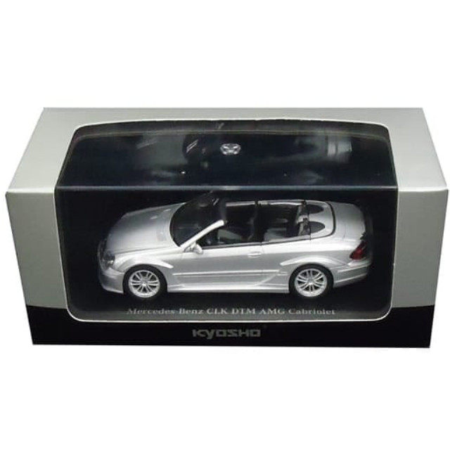 [MDL] 1/43 Mercedes-Benz CLK DTM AMG Cabriolet Street version(シルバー) 完成品 ミニカー(03219S) 京商