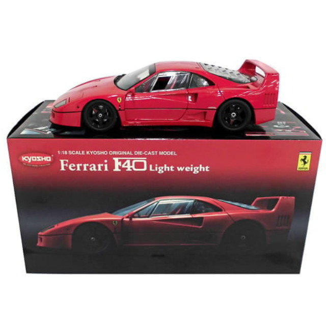 [MDL] 1/18 Ferrari F40 Light weight(レッド)  完成品 ミニカー(08412R) 京商