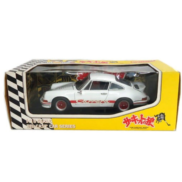 [MDL] 1/18 ポルシェ911 カレラ RS ’73(ホワイト×レッド) 「サーキットの狼」 完成品 ミニカー(08231W) 京商