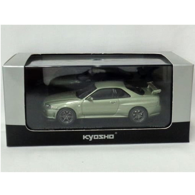 [MDL] 1/43 NISSAN SKYLINE GT-R BNR34 M-spec Nur(ミレニアムジェイド) 完成品 ミニカー(03382MJ) 京商