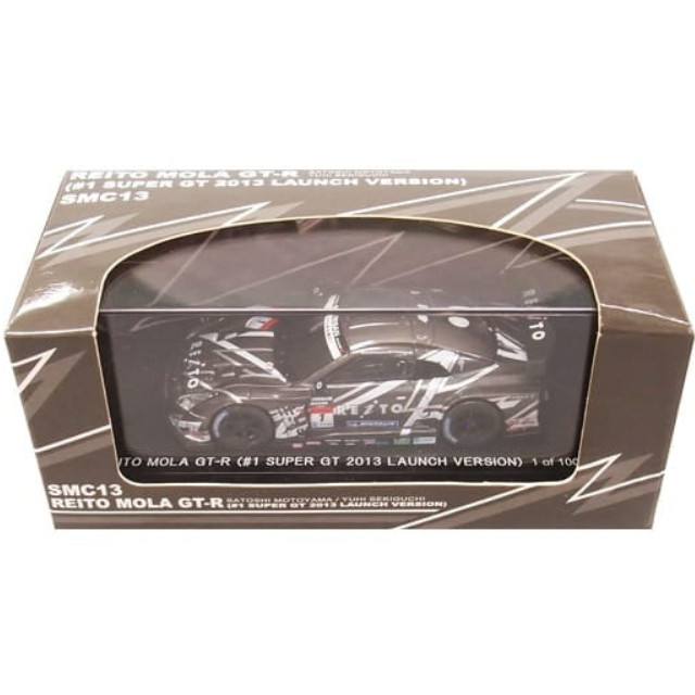 [MDL] 1/64 REITO MOLA GT-R SUPER GT 2013 LUNCH VERSION #1(ガンメタリック) 完成品 ミニカー(SMC13) 京商