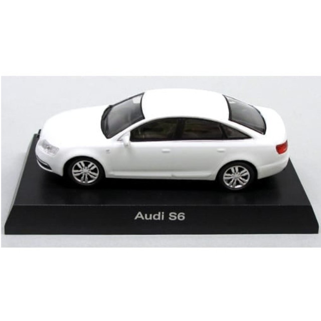 [MDL] (単品) 1/64 Audi S6(ホワイト) 「アウディ ミニカーコレクション2」 サークルK・サンクス限定 完成品 ミニカー(201610) 京商