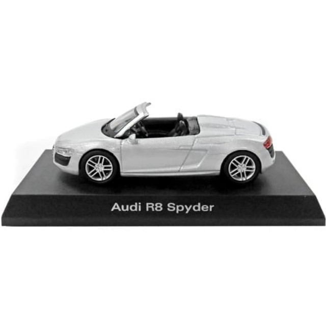 [MDL] (単品) 1/64 Audi R8 Spyder(シルバー) 「アウディ ミニカーコレクション2」 サークルK・サンクス限定 完成品 ミニカー(201610) 京商