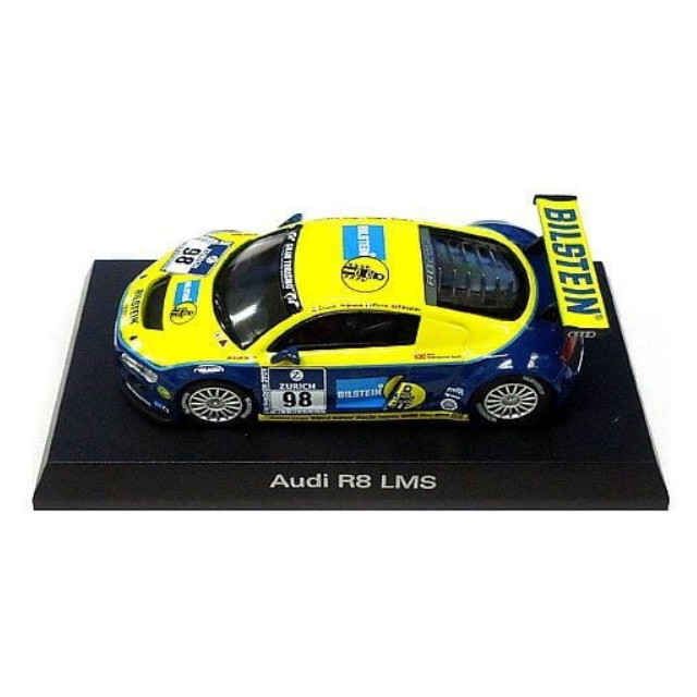 [MDL] (単品) 1/64 Audi R8 LMS #98(イエロー×ブルー) 「アウディ ミニカーコレクション2」 サークルK・サンクス限定 完成品 ミニカー(201610) 京商