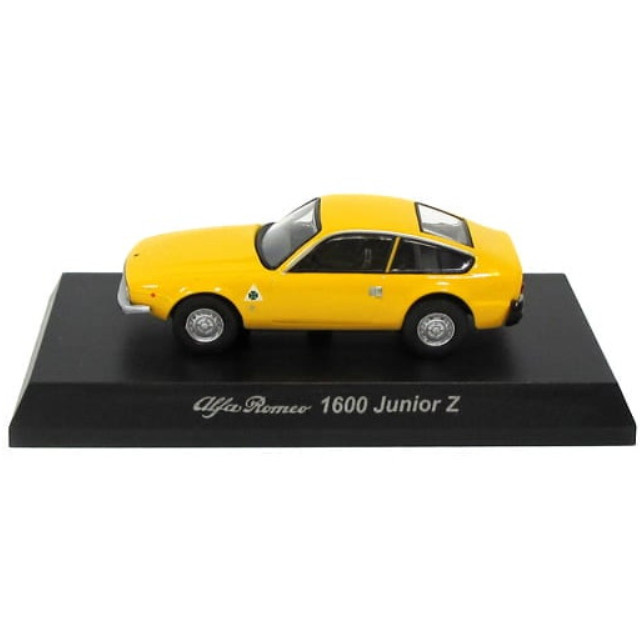 [MDL] (単品) 1/64 Alfa Romeo 1600 Junior Z(イエロー) 「アルファロメオ ミニカーコレクション4」 完成品 ミニカー 京商