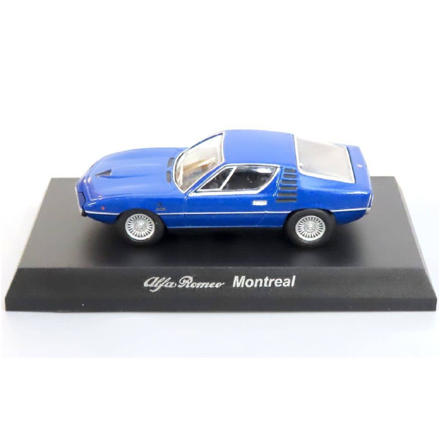 [MDL] (単品) 1/64 Alfa Romeo Montreal(ブルー) 「アルファロメオ ミニカーコレクション4」 サークルK・サンクス限定 完成品 ミニカー 京商