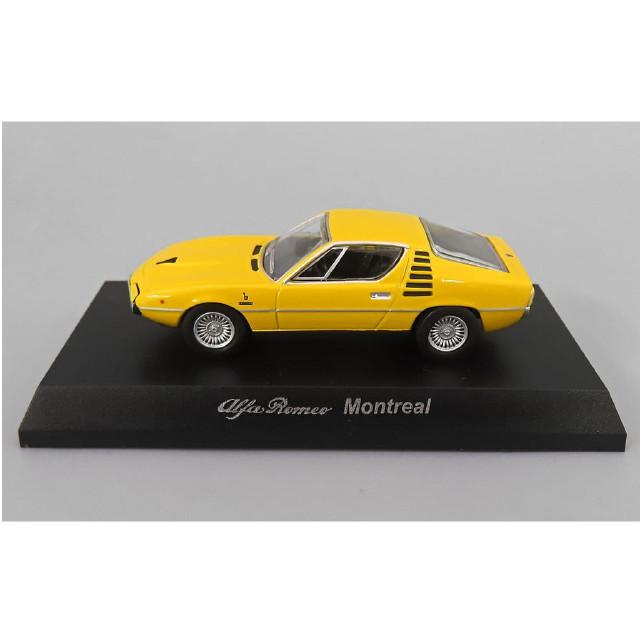 [MDL] (単品) 1/64 Alfa Romeo Montreal(イエロー) 「アルファロメオ ミニカーコレクション4」 サークルK・サンクス限定 完成品 ミニカー 京商