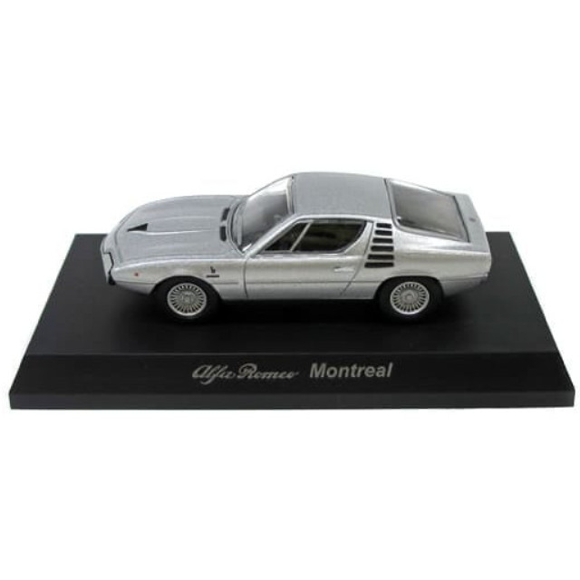 [MDL] (単品) 1/64 Alfa Romeo Montreal(シルバー) 「アルファロメオ ミニカーコレクション4」 サークルK・サンクス限定 完成品 ミニカー 京商
