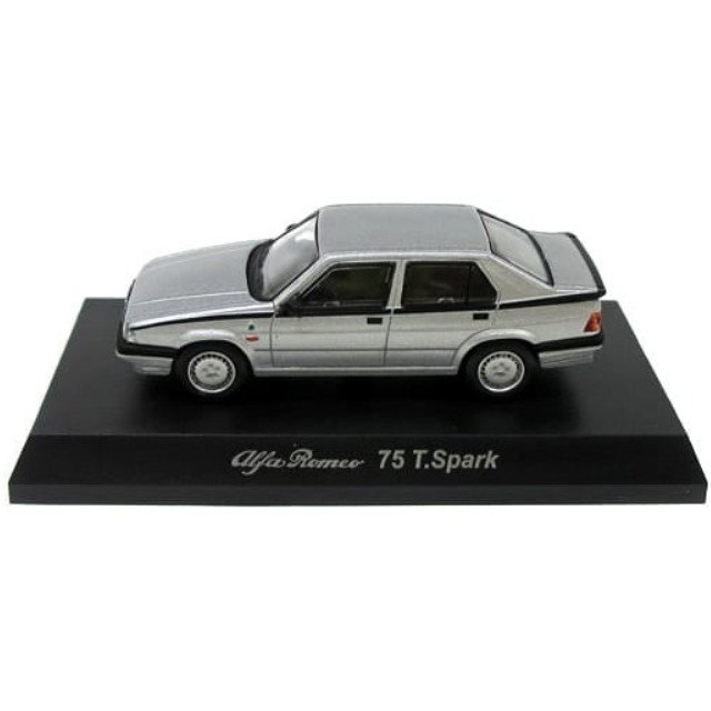 [MDL] (単品) 1/64 Alfa Romeo 75 T.Spark(シルバー) 「アルファロメオ ミニカーコレクション4」 サークルK・サンクス限定 完成品 ミニカー 京商