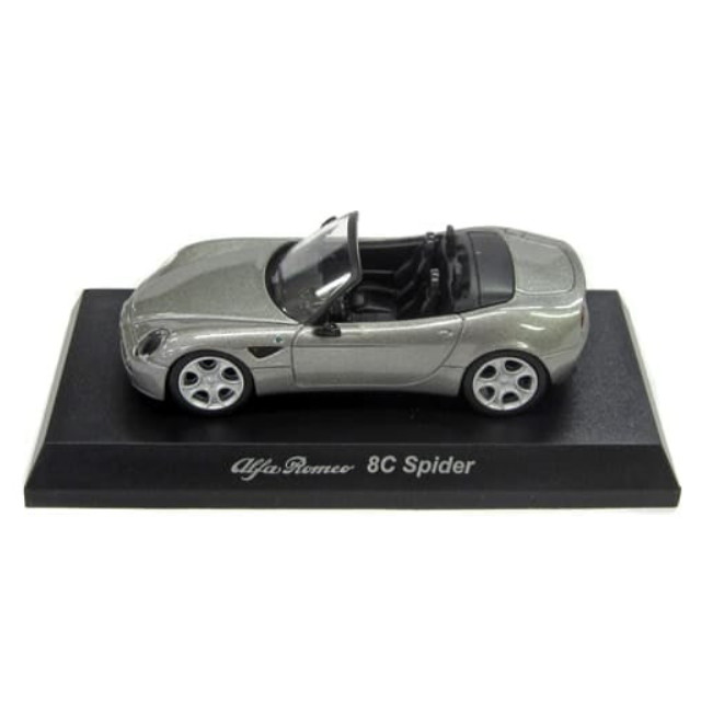 [MDL] (単品) 1/64 Alfa Romeo 8C Spider(シルバー) 「アルファロメオ ミニカーコレクション4」 サークルK・サンクス限定 完成品 ミニカー 京商