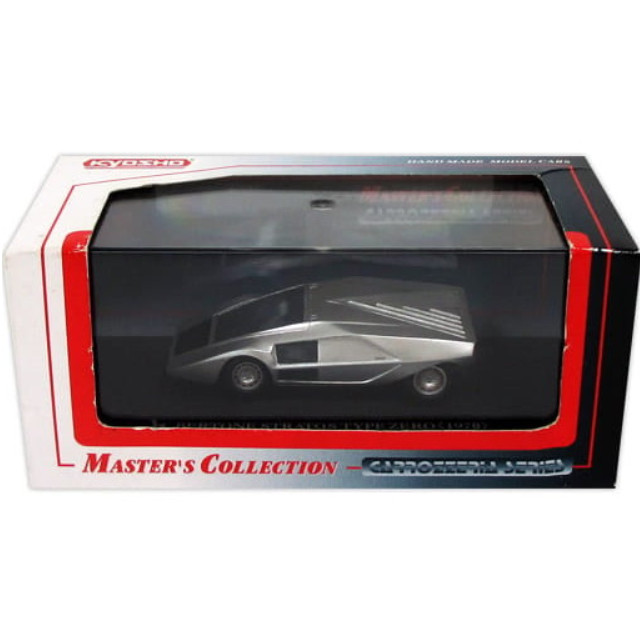 [MDL] 1/43 BERTONE STRATOS TYPE ZERO 1970 (シルバー)  完成品 ミニカー(63102S) 京商