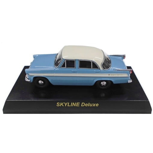 [MDL] (単品) 1/64 NISSAN SKYLINE Deluxe(ライトブルー×ホワイト) 「日産スカイラインミニカーコレクション」 サークルK・サンクス限定 完成品 ミニカー 京商