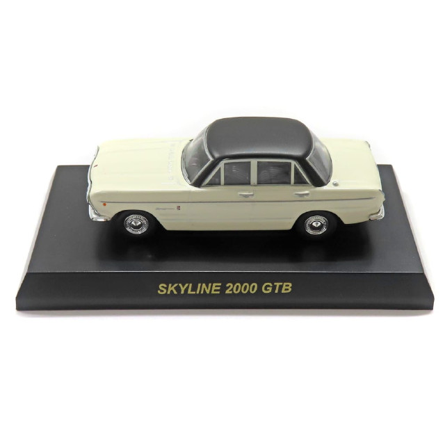 [MDL] (単品) 1/64 NISSAN SKYLINE 2000GTB(ホワイト×ブラック) 「日産スカイラインミニカーコレクション」 サークルK・サンクス限定 完成品 ミニカー 京商