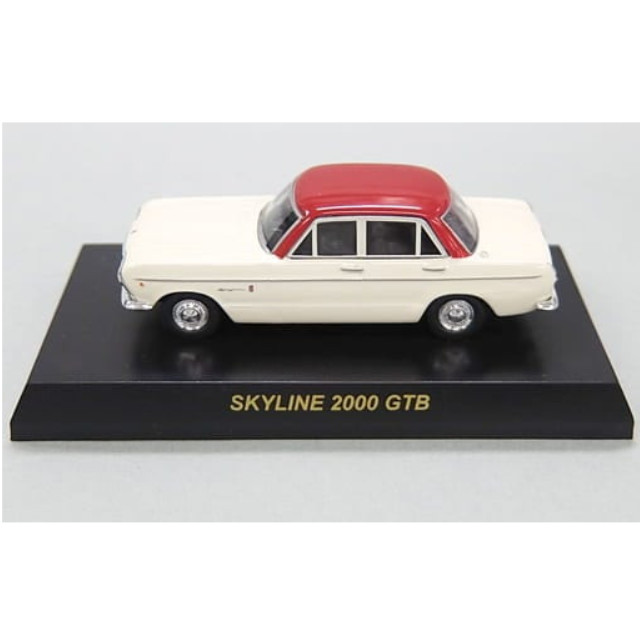 [MDL] (単品) 1/64 NISSAN SKYLINE 2000GTB(ホワイト×レッド) 「日産スカイラインミニカーコレクション」 サークルK・サンクス限定 完成品 ミニカー 京商