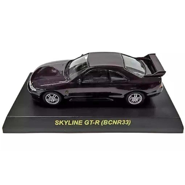 [MDL] (単品) 1/64 NISSAN SKYLINE GT-R BCNR33(ミッドナイトパープル) 「日産スカイラインミニカーコレクション」 サークルK・サンクス限定 完成品 ミニカー 京商