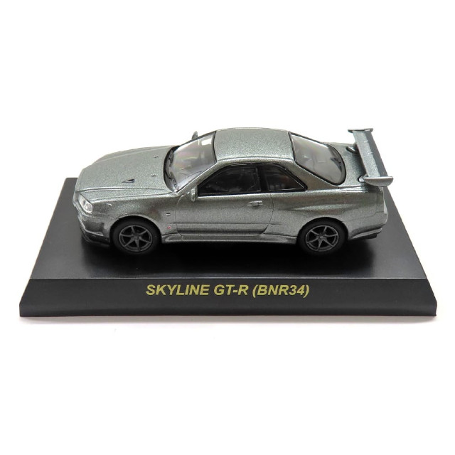 [MDL] (単品) 1/64 NISSAN SKYLINE GT-R BNR34(シルバー) 「日産スカイラインミニカーコレクション」 サークルK・サンクス限定 完成品 ミニカー 京商