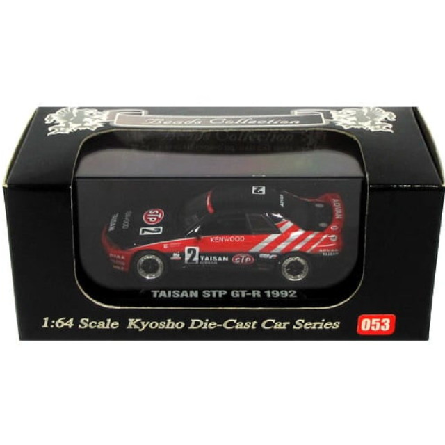 [MDL] 1/64 TAISAN STP GT-R 1992 #2 (ブラック×レッド) 「Beads Collection No.53」 完成品 ミニカー(06063G) 京商