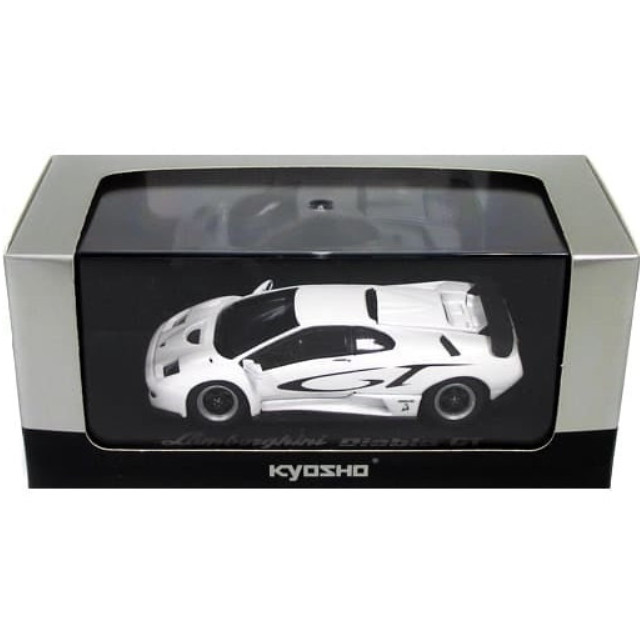 [MDL] 1/43 Lamborghini Diablo GTR (ホワイト)  完成品 ミニカー(03215Ｂ) 京商
