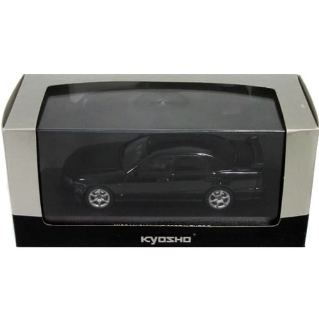 [MDL] 1/43 NISSAN SKYLINE 25GT-X TURBO 1998 (ブラックパール)  完成品 ミニカー(03251BK) 京商
