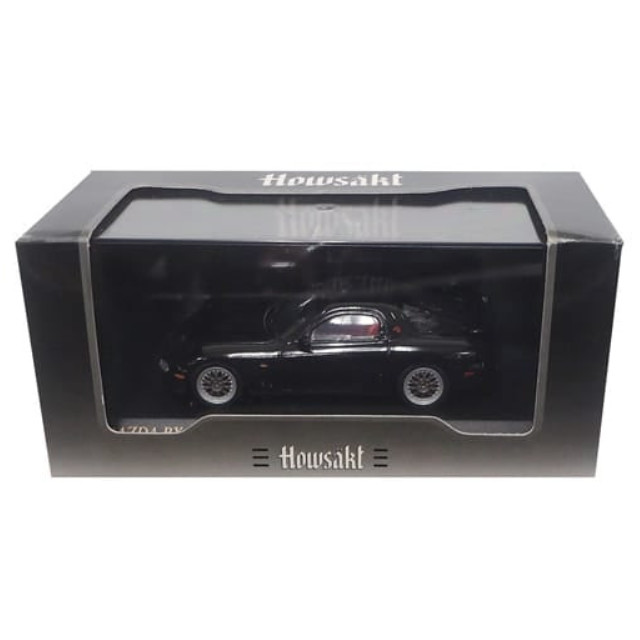 [MDL] 1/43 MAZDA RX-7 Type RZ FD3S(ブラック) 「Howsakt」  完成品 ミニカー(K03702BK) 京商