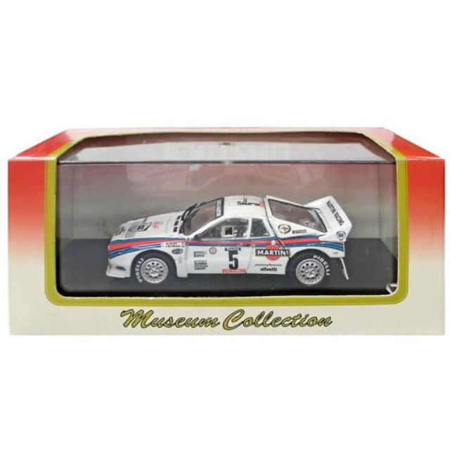 [MDL] 1/43 ランチア 037 ラリー ’84 ツール・ド・コルス MARTINI #5(ホワイト×ブルー×レッド) 「Museum Collection」 完成品 ミニカー(03181A) 京商