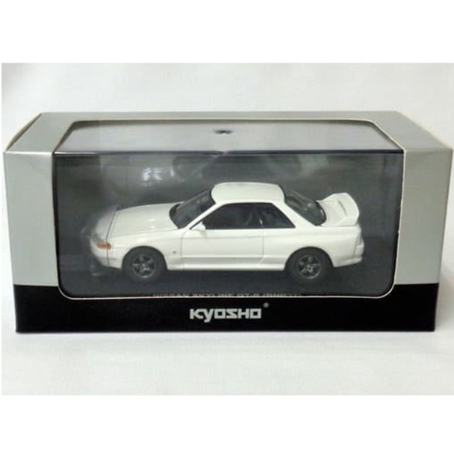 [MDL] 1/43 NISSAN SKYLINE GT-R BNR32(クリスタルホワイト)  完成品 ミニカー(03221W) 京商